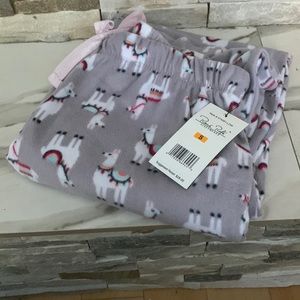 Womens NWT Small Llama Alpaca PJ Pants Sleepwear Pajamas